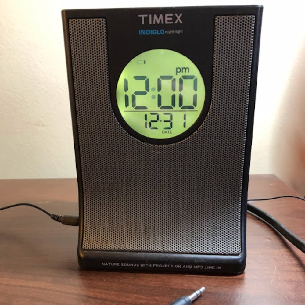 Timex Indiglo night light alarm clock